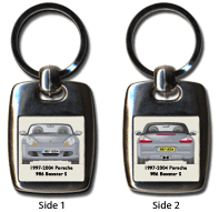 Porsche Boxster S 1997-2004 Keyring 5